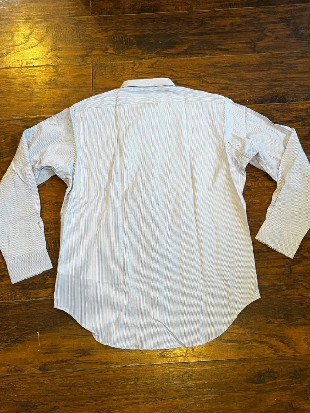 NWT Vintage Polo Ralph Lauren Andrew Button Up Shirt Men's 16 34-35 Pinstripe